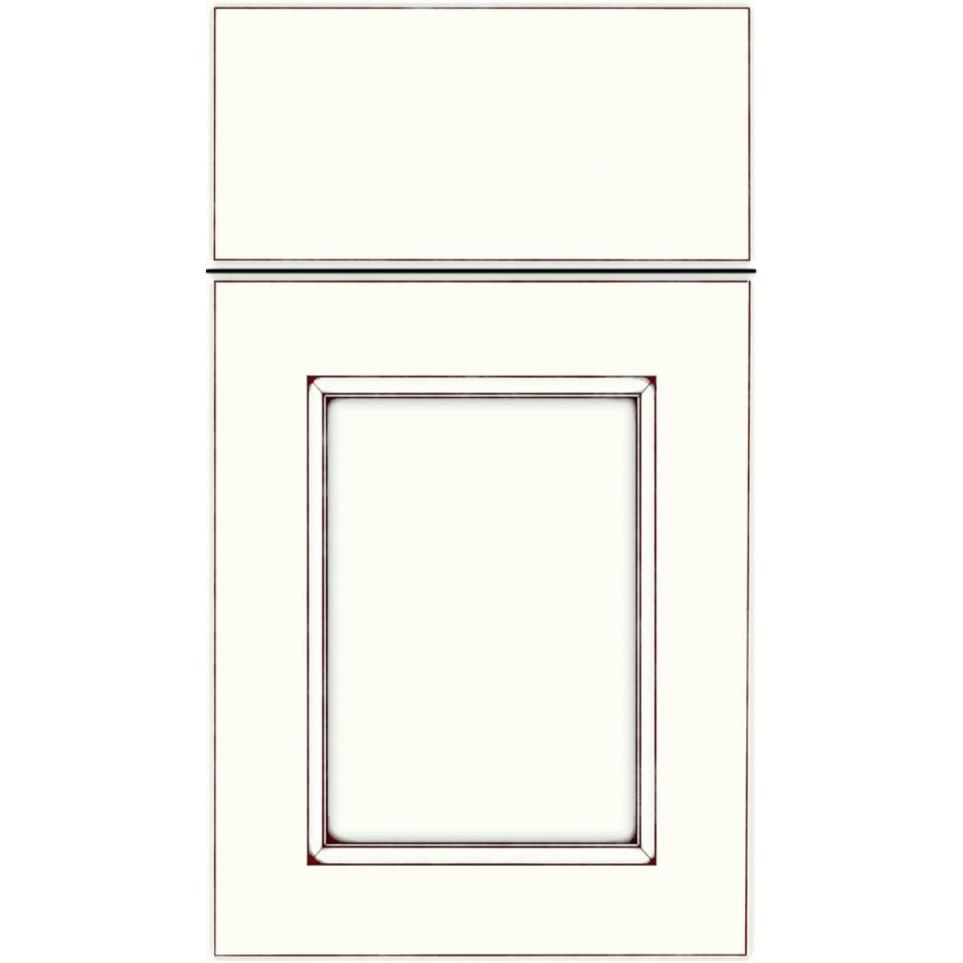 Square Alabaster Mocha Glaze Glaze - Paint Square Cabinets