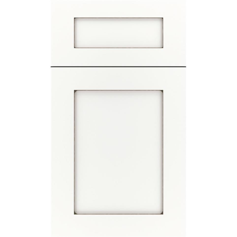 5 Piece Whitecap Smoke Glaze Glaze - Paint 5 Piece Cabinets