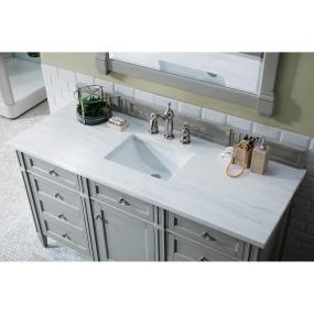 Base with Sink Top Urban Gray Grey / Black Vanities
