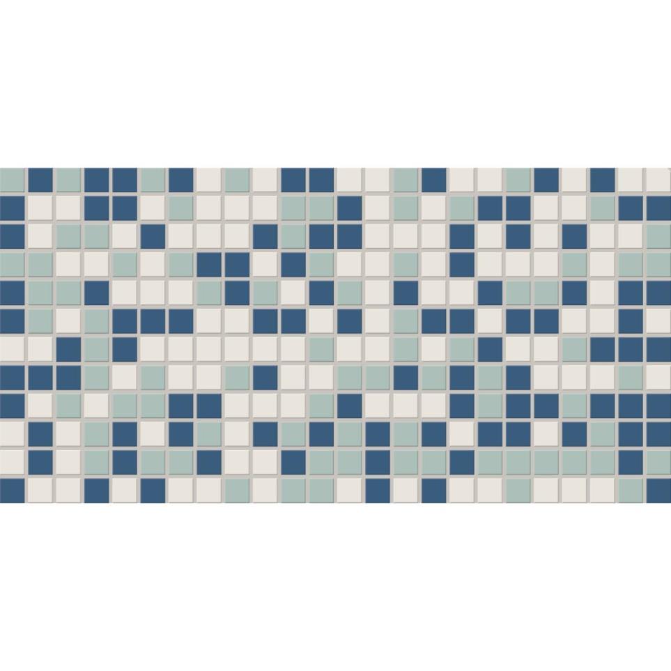 Mosaic Macaron Blend Matte Blue Tile