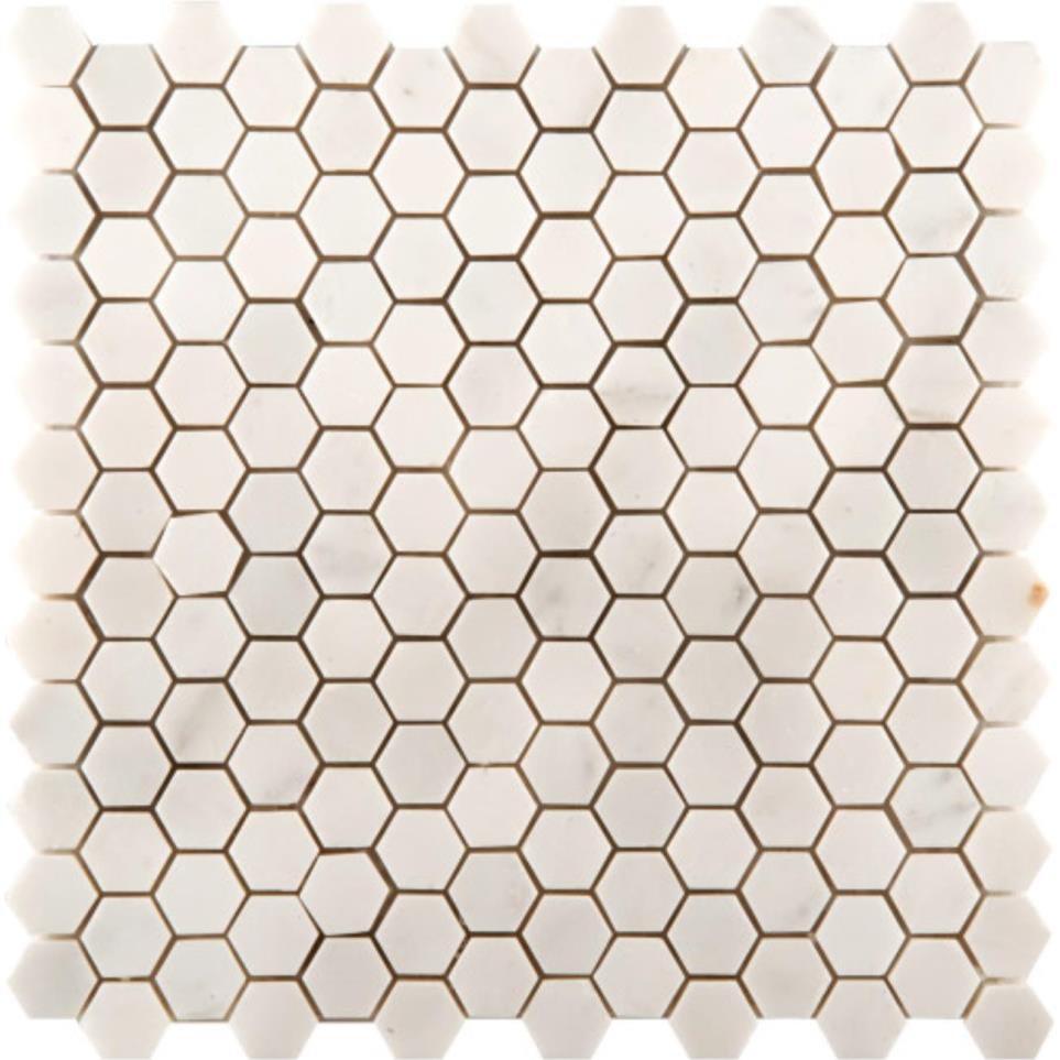 Mosaic Calacata Oro Beige/Tan Tile