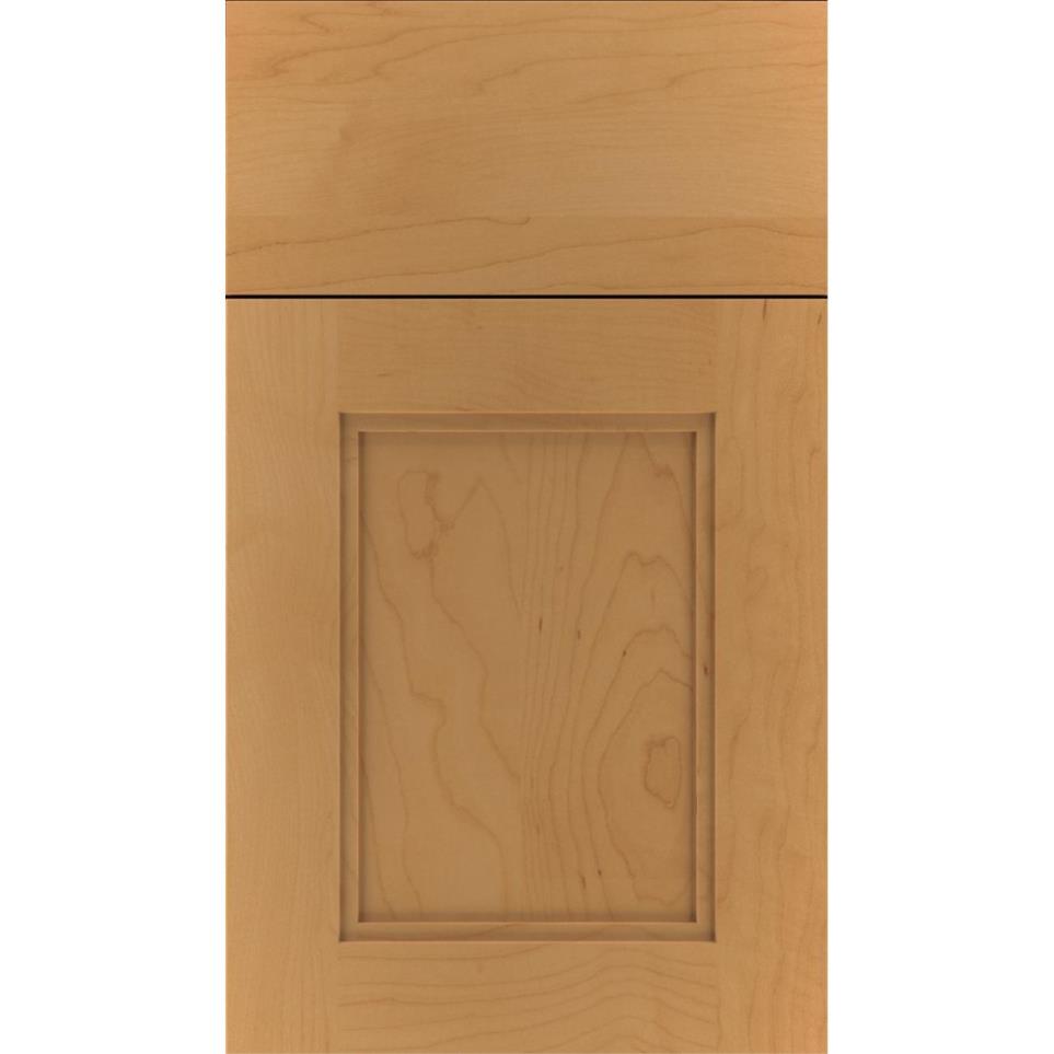 Square Ginger Light Finish Square Cabinets