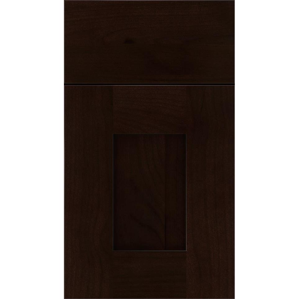 Square Espresso Black Glaze Glaze - Stain Square Cabinets