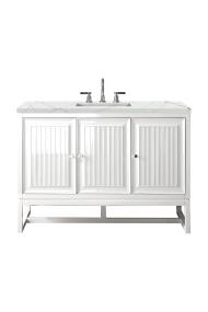 Base with Sink Top Glossy White White Vanities