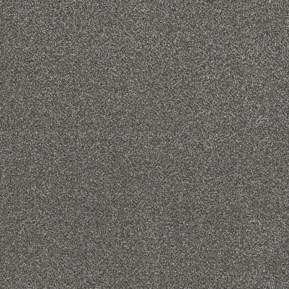 Textured Saxony Motif Gray Carpet