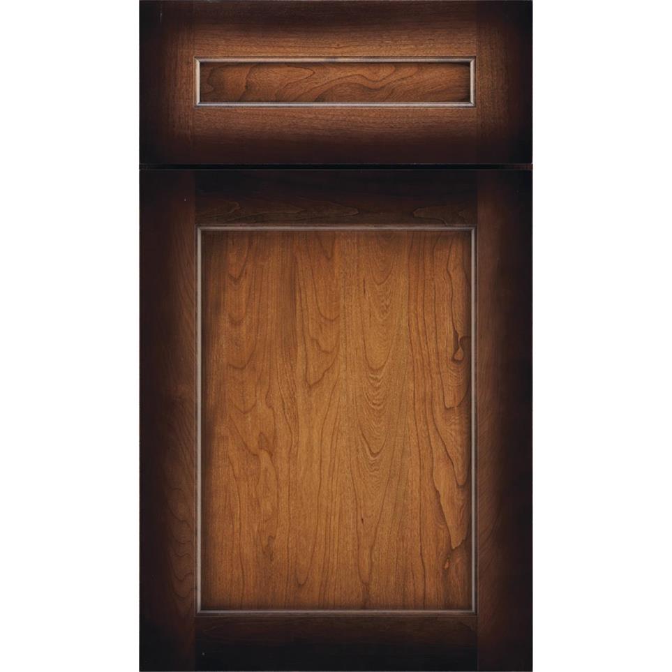 5 Piece Balsamic Ombre Dark Finish 5 Piece Cabinets