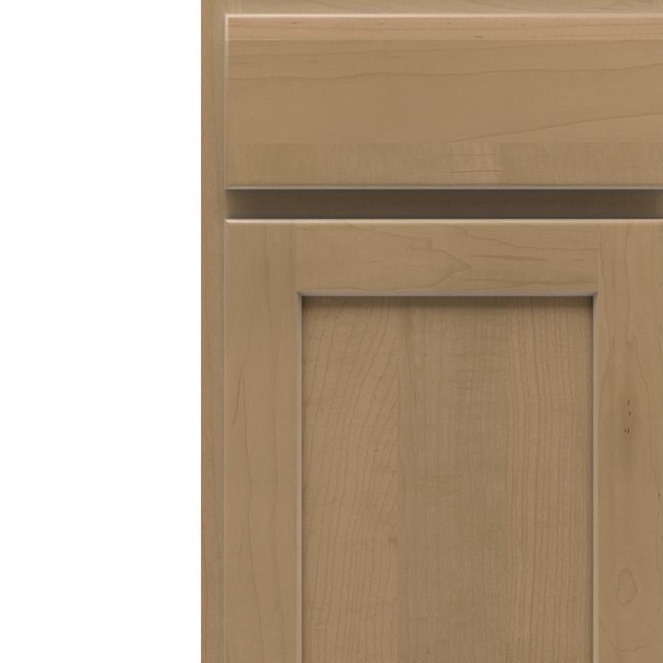 Square Fallow Light Finish Square Cabinets