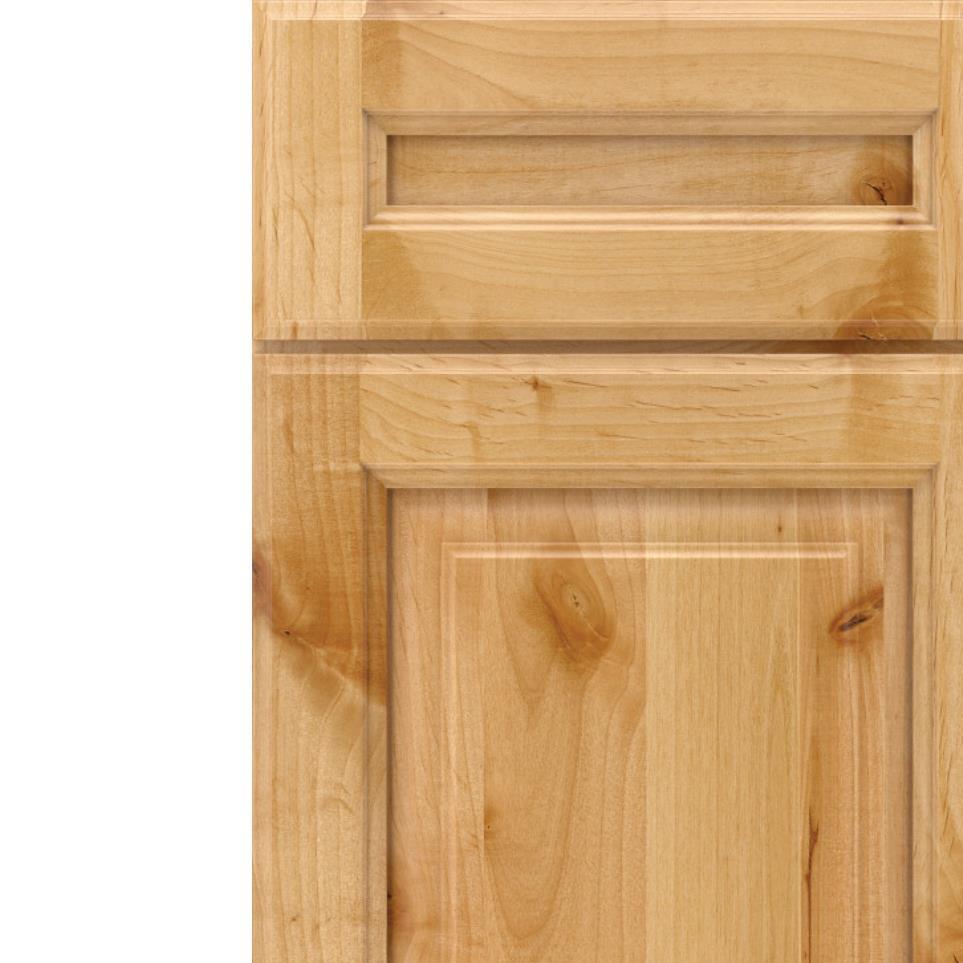 5 Piece Natural Light Finish 5 Piece Cabinets