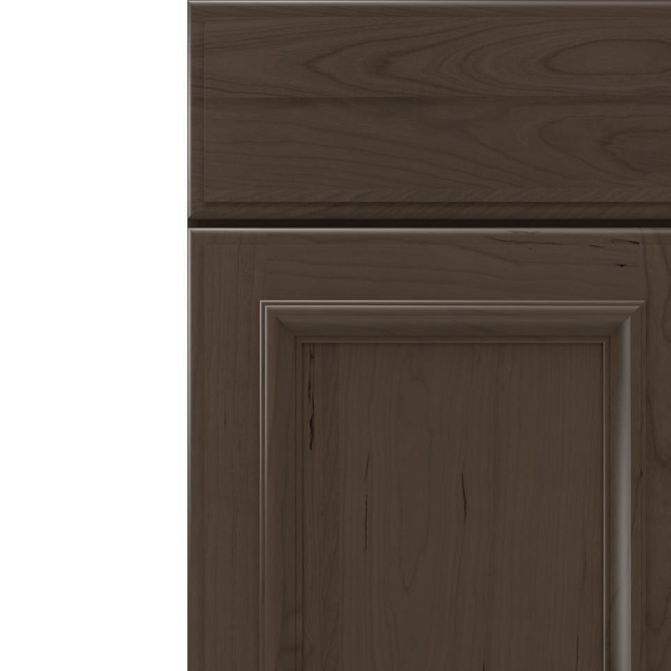 Square Boulder Dark Finish Square Cabinets