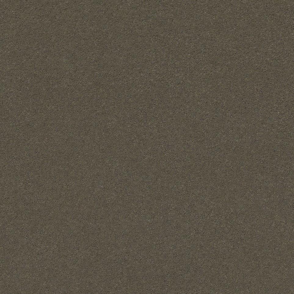 Textured Saxony Aluminum Brown Carpet