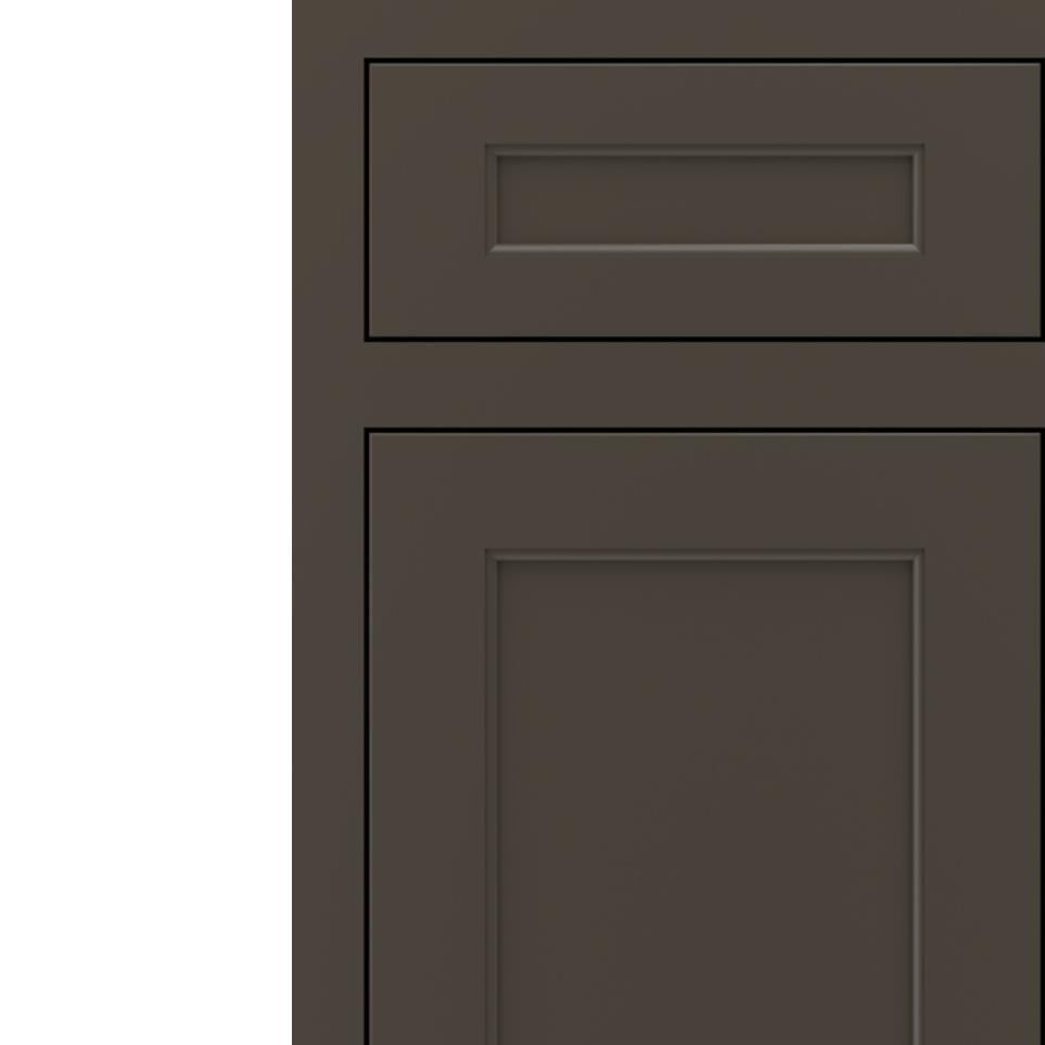 Inset Forest Floor Dark Finish Inset Cabinets