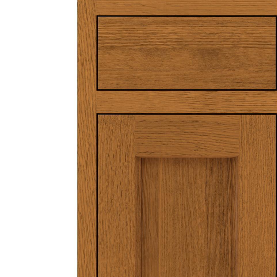 Square Pheasant Light Finish Square Cabinets