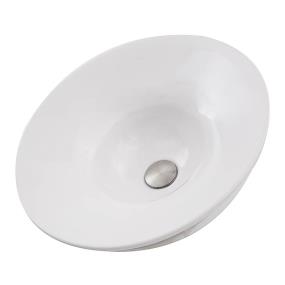 Bath White  Bathroom Sinks