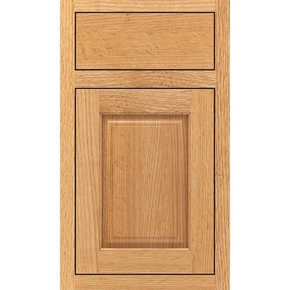 Inset Natural Light Finish Inset Cabinets