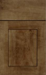 Raised Eagle Rock Medium Finish Raised Cabinets