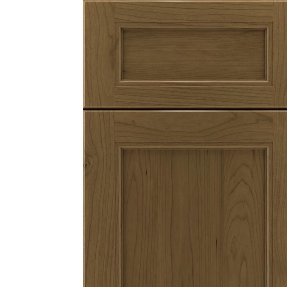 5 Piece Frappe Medium Finish 5 Piece Cabinets