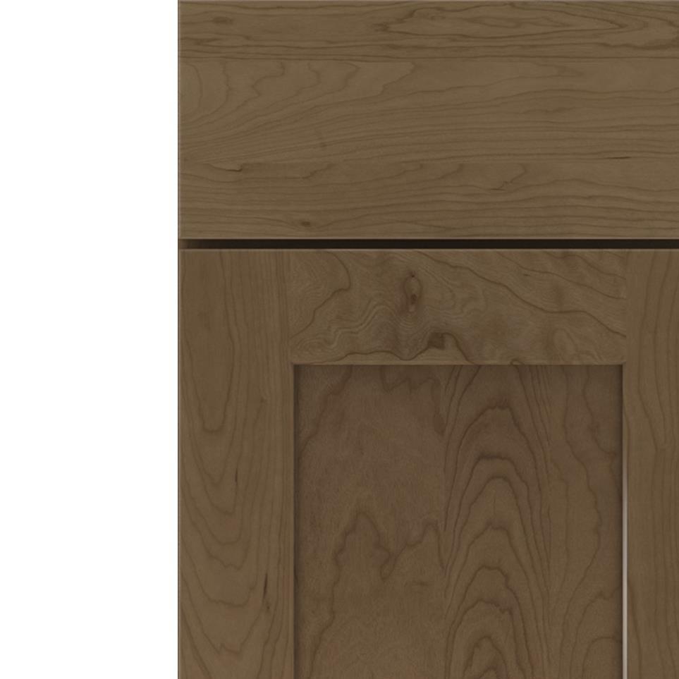 Square Morel Medium Finish Square Cabinets