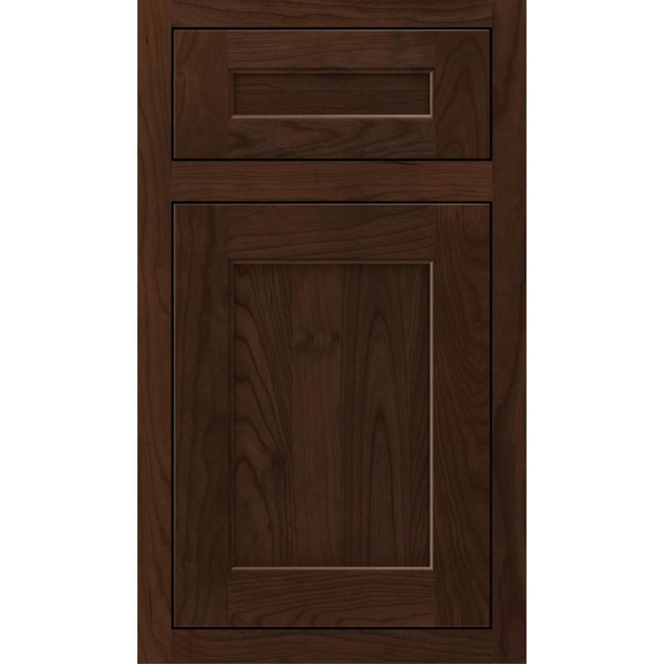 Square Bombay Dark Finish Square Cabinets