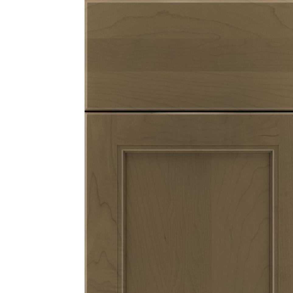 Square Cortado Medium Finish Square Cabinets