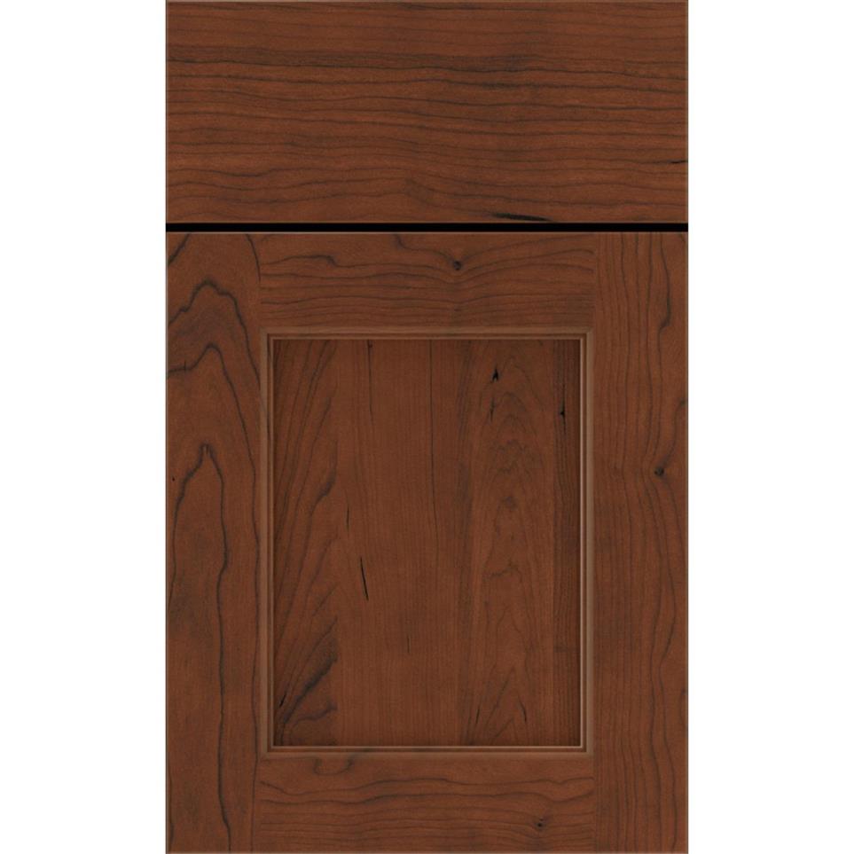 Square Tundra Dark Finish Square Cabinets