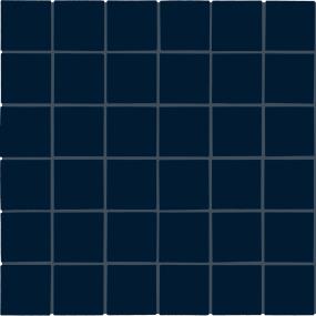 Mosaic Navy Glossy Blue Tile
