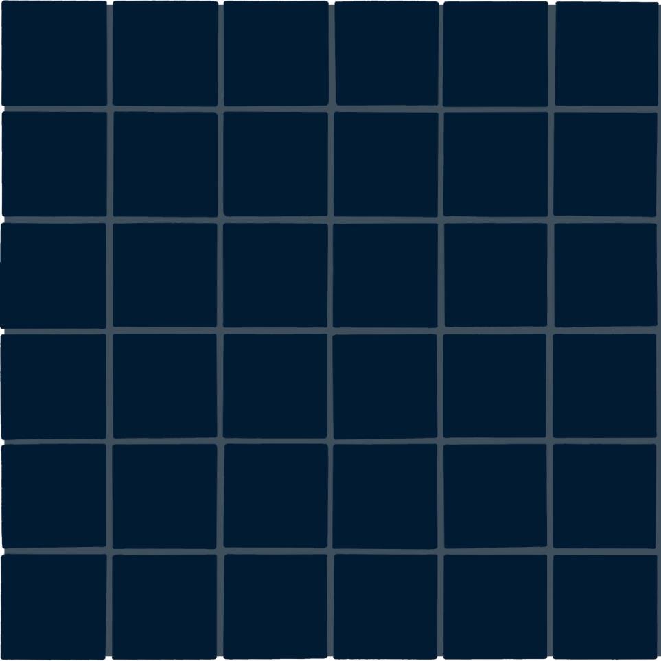 Mosaic Navy Glossy Blue Tile