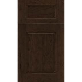 5 Piece Cappuccino Dark Finish 5 Piece Cabinets