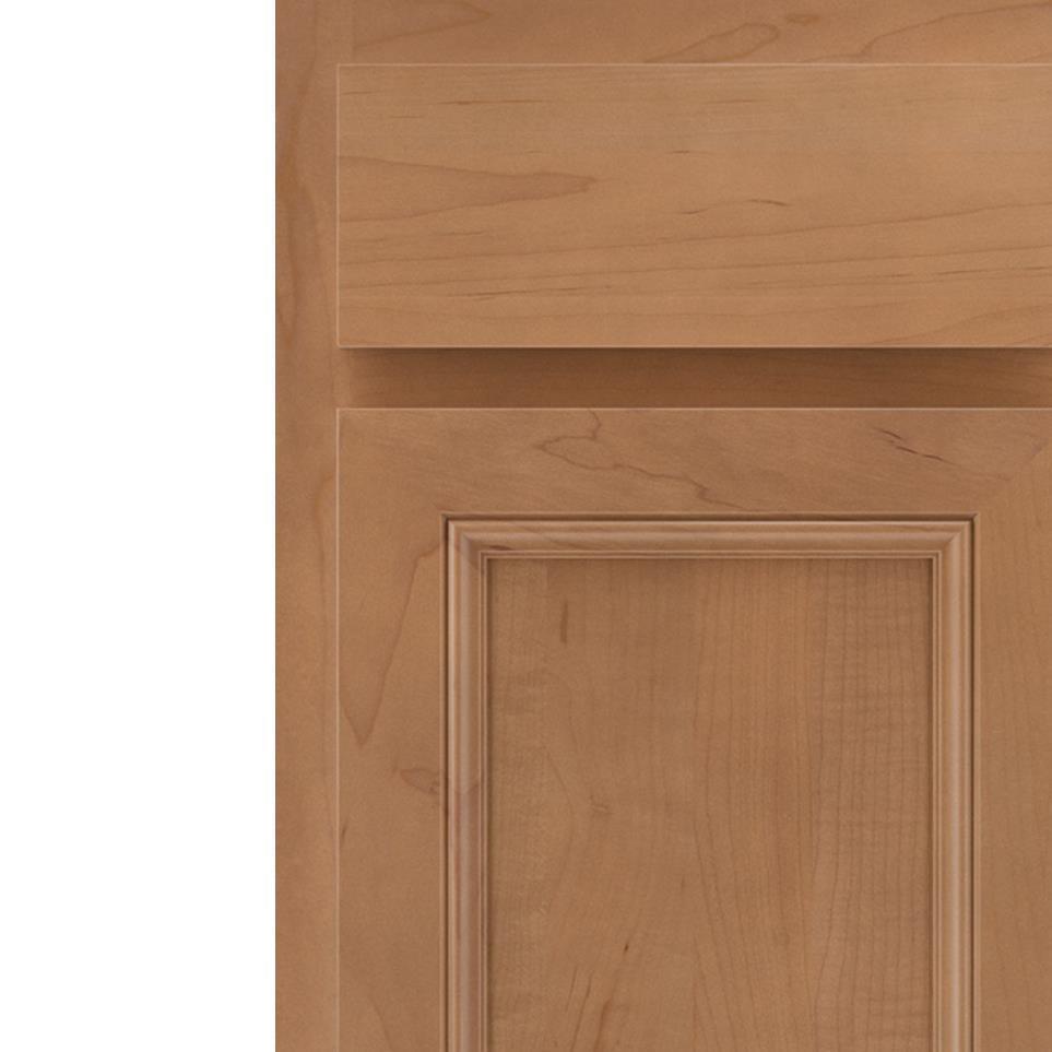 Square Sahara Light Finish Square Cabinets