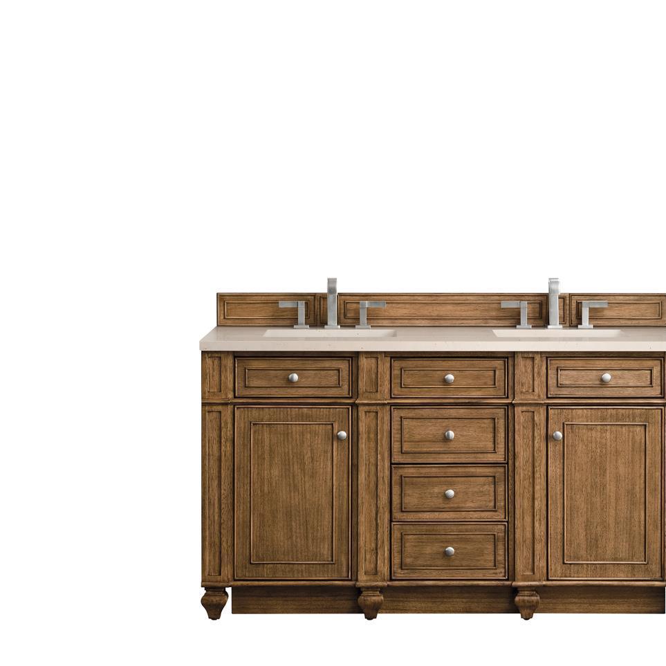 Base with Sink Top Saddle Brown Medium Finish Vanities