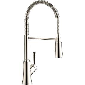 Kitchen Polished Nickel Nickel Faucets