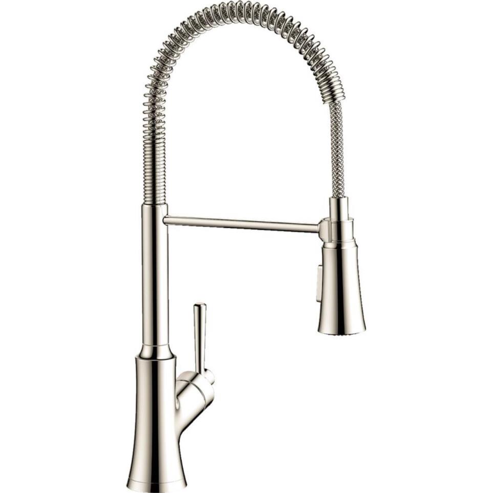 Kitchen Polished Nickel Nickel Faucets