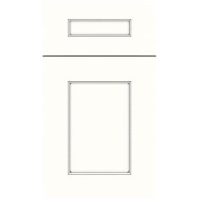 5 Piece Alabaster Pewter Glaze Glaze - Paint 5 Piece Cabinets