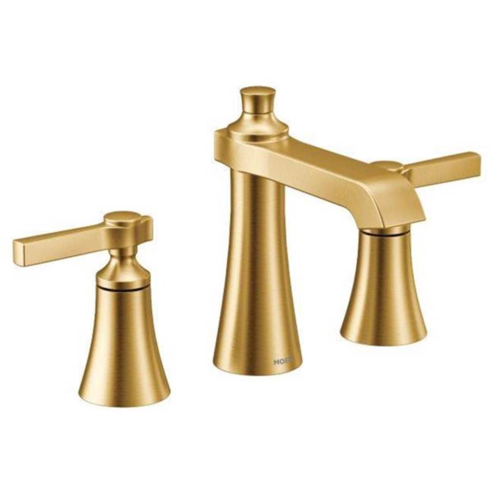Bath Brushed Gold Brass / Gold Faucets