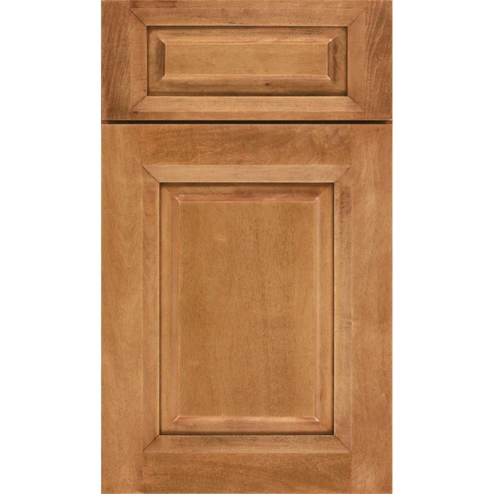 Square Suede Medium Finish Square Cabinets