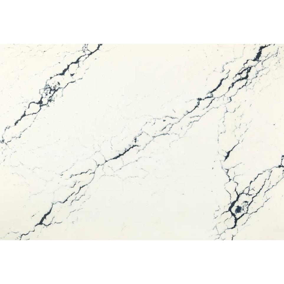 Slab Inverness Cobalt White Quartz Countertops