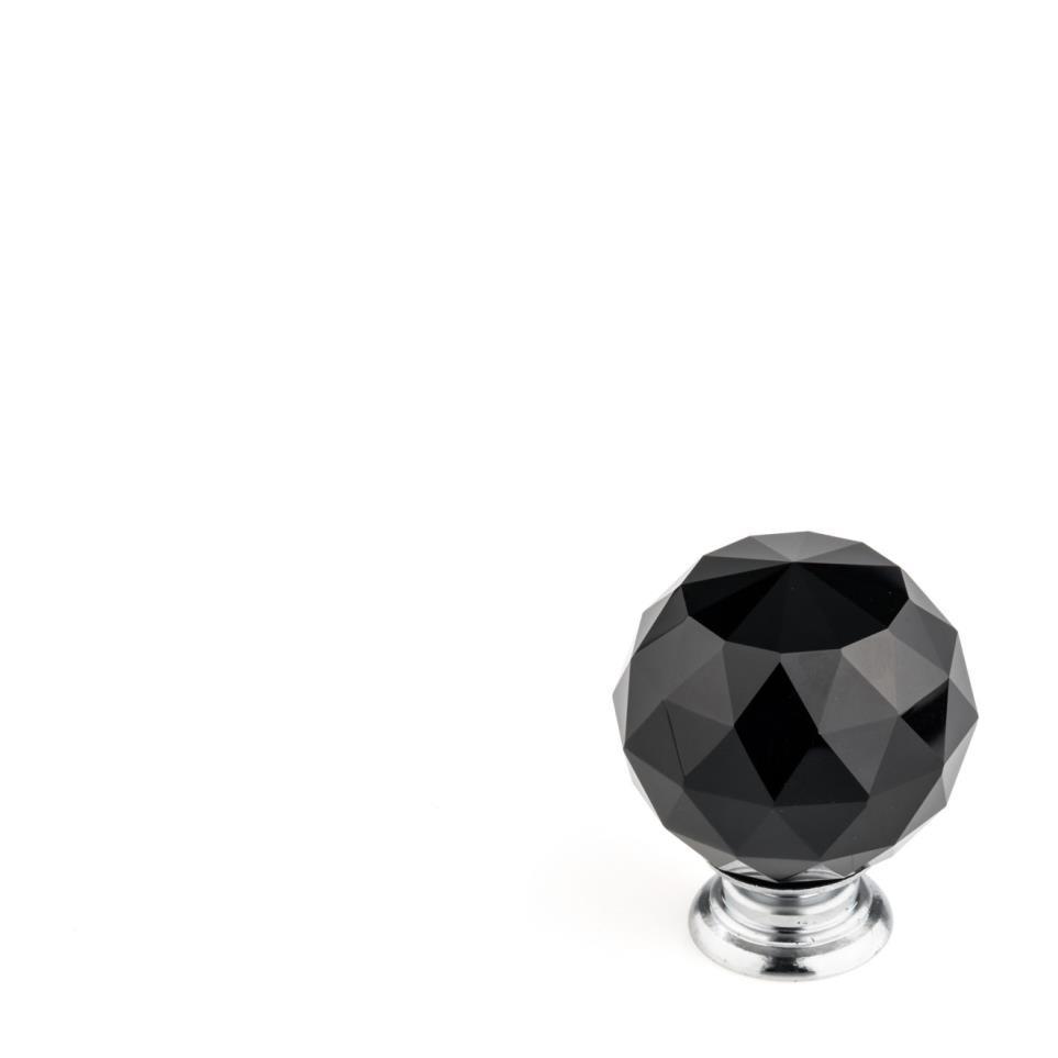 Knob Chrome / Black Chrome Knobs