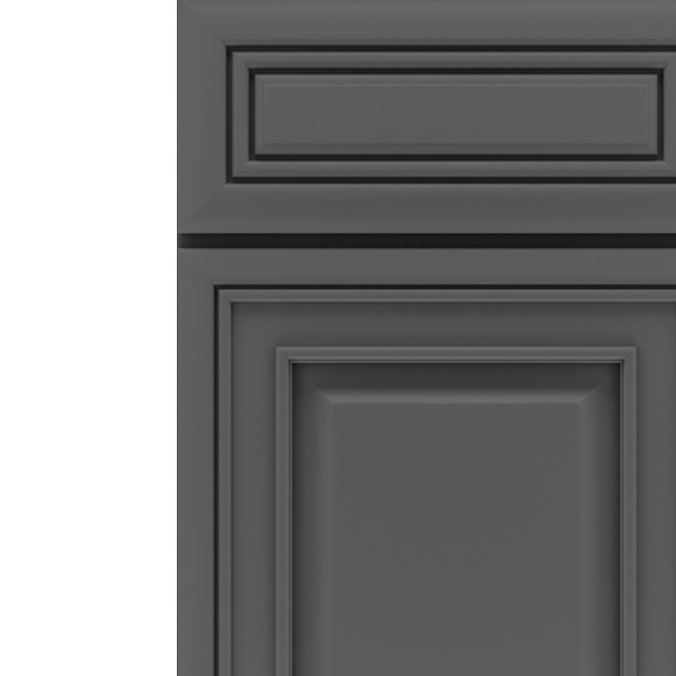 Square Moonstone Paint - Grey Square Cabinets