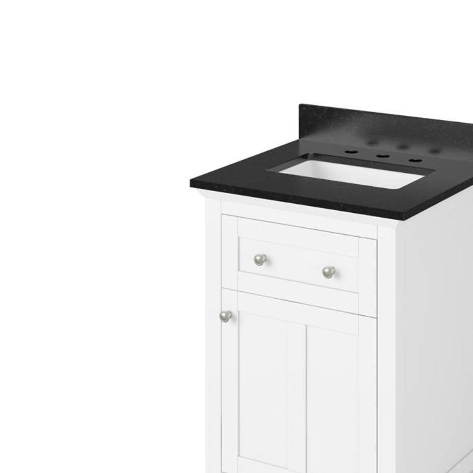 Base with Sink Top White White Vanities