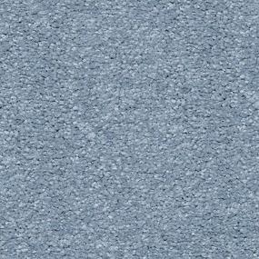 Textured Saxony Whimsical Blue Carpet