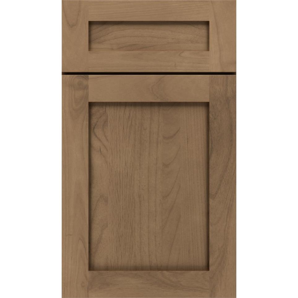 5 Piece Buckskin Medium Finish 5 Piece Cabinets