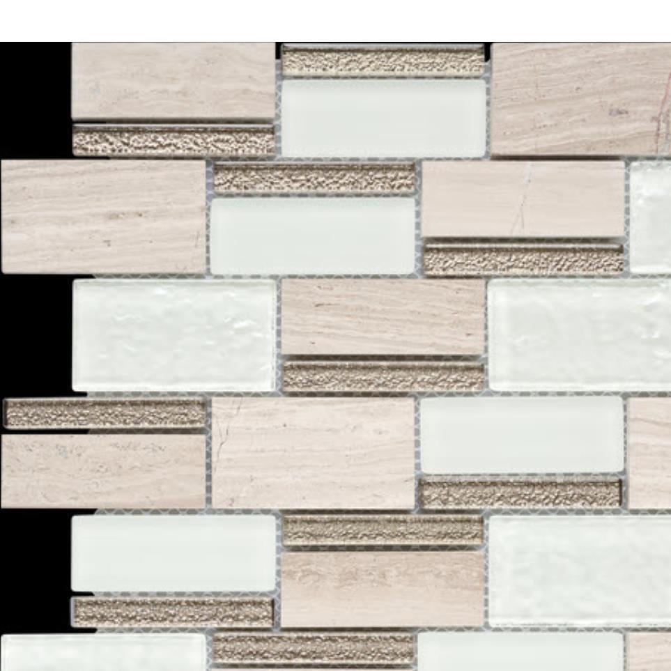 Mosaic Img J-1 Beige/Tan Tile