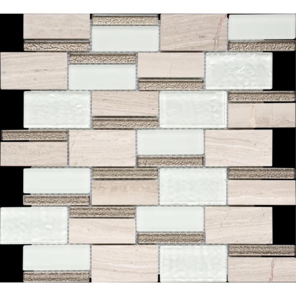 Mosaic Img J-1 Beige/Tan Tile