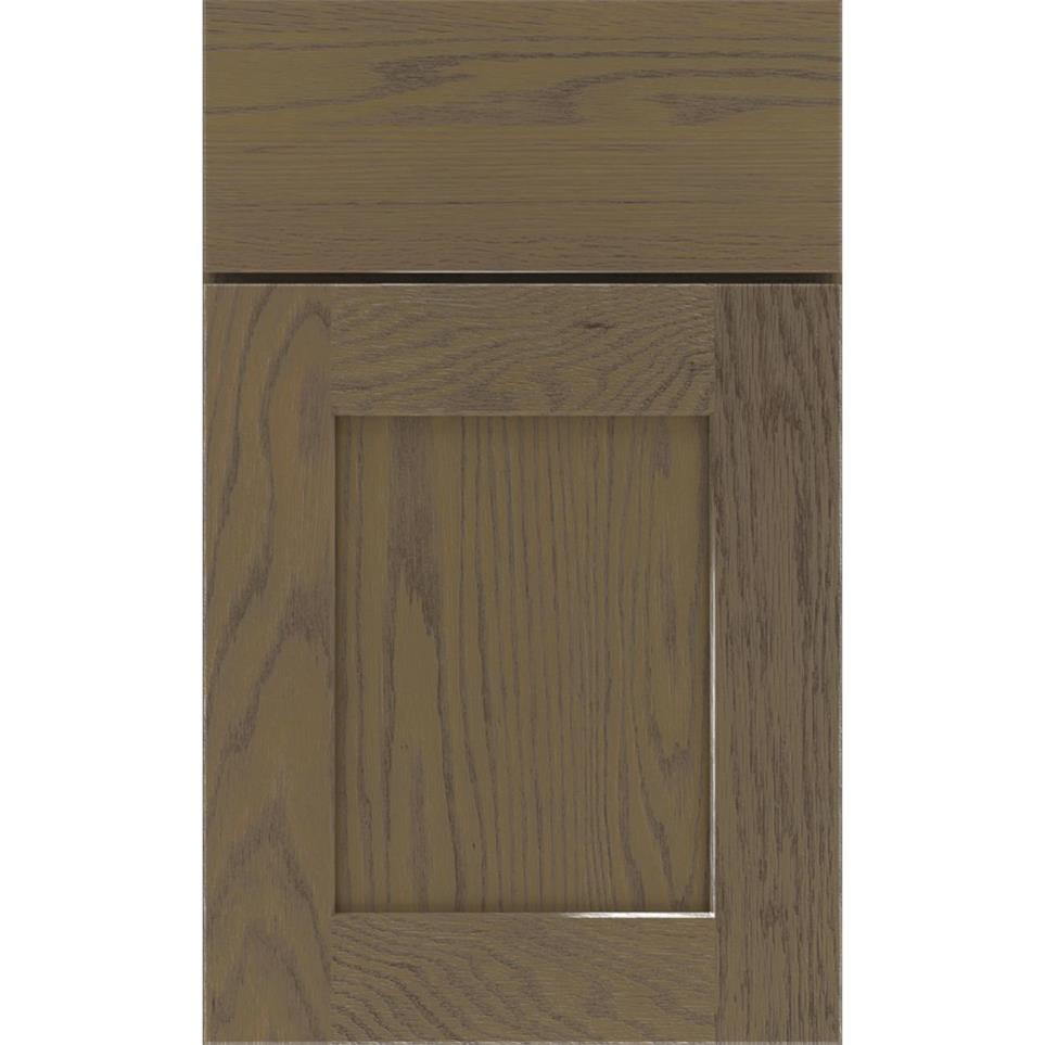 Square Morel Medium Finish Square Cabinets