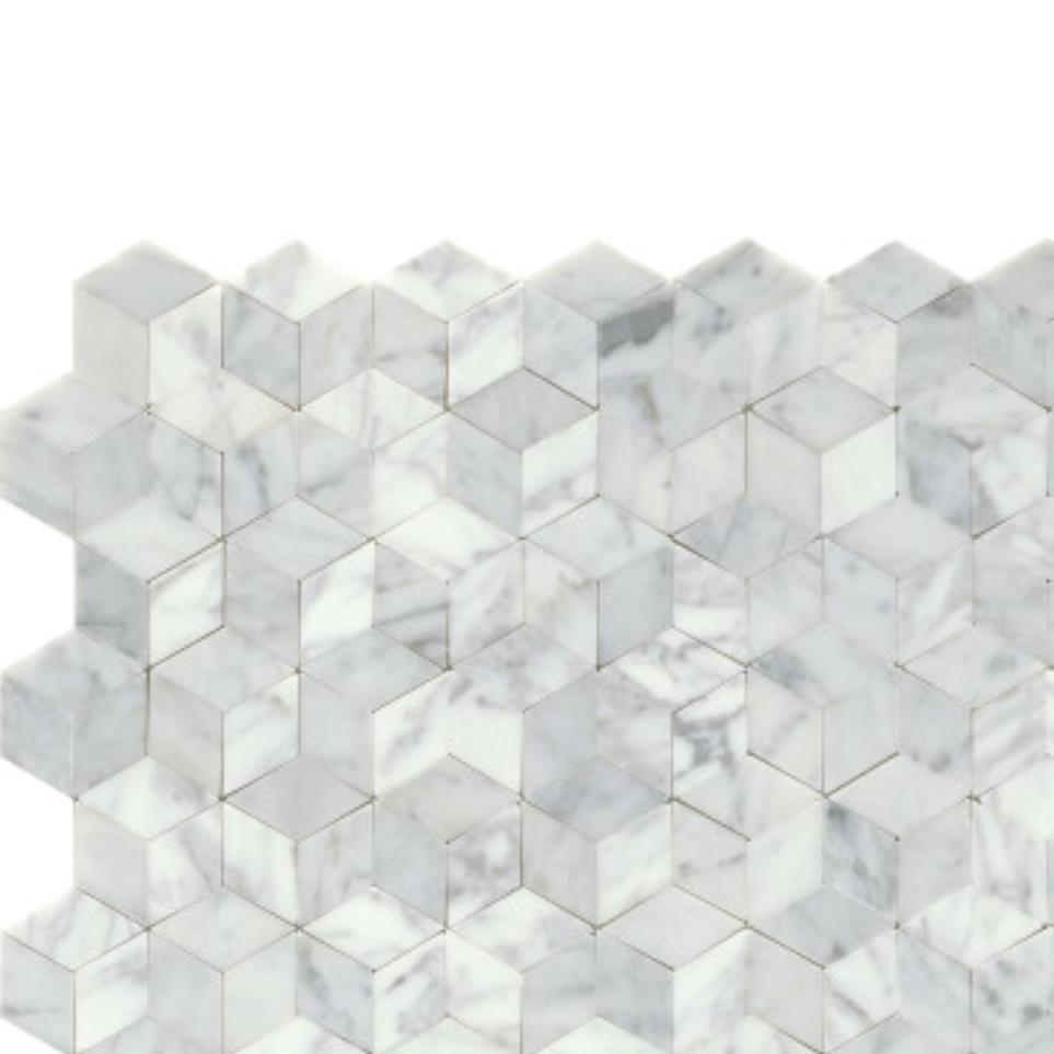 Mosaic White White Tile