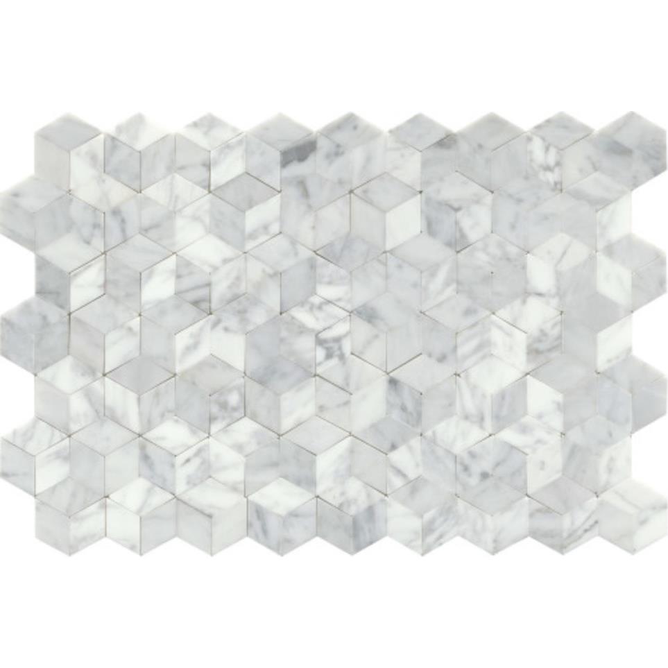 Mosaic White White Tile