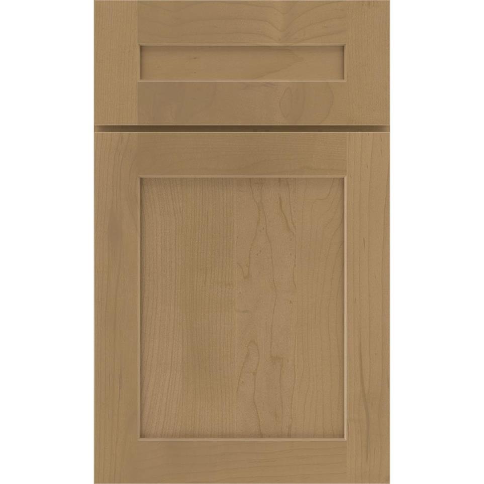 5 Piece Buckskin Medium Finish 5 Piece Cabinets