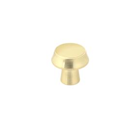 Knob Aurum Brushed Gold Brass / Gold Knobs