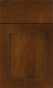Square Tundra / Black Forest Dark Finish Cabinets