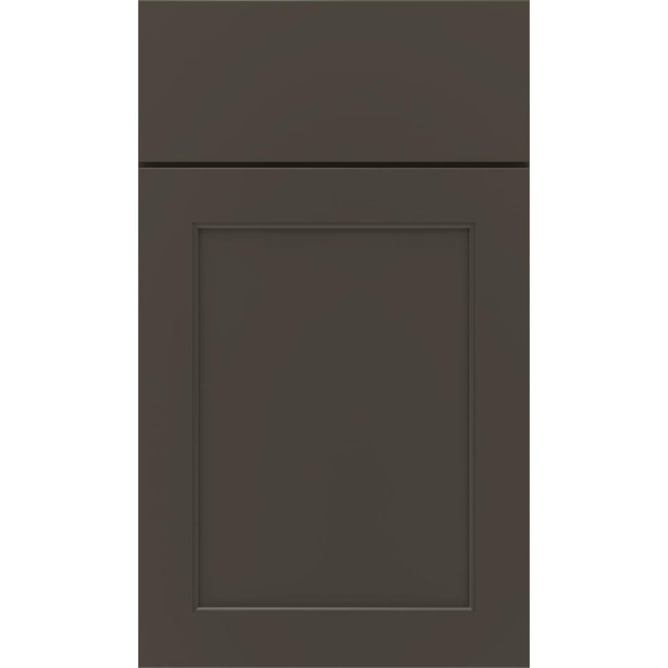 Square Forest Floor Dark Finish Square Cabinets