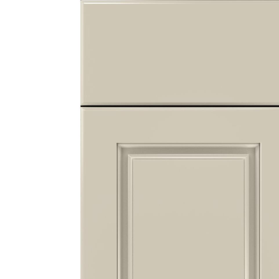 Square Satin Daybreak Paint - Grey Square Cabinets